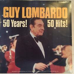 Guy Lombardo 50 Years! 50 Hits! (Beautiful Medleys Of 50 All-Time Guy Favorites) Vinyl LP USED
