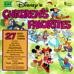 Larry Groce / The Disneyland Children's Sing-Along Chorus Disney's Children's Favorites Volume III Vinyl LP USED