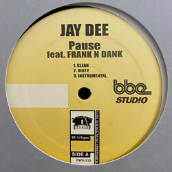 Jay Dee Pause / Track Vinyl 12" USED
