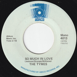 The Tymes So Much In Love / Wonderful, Wonderful USED VINYL 7INCH 45 RPM SINGLE MONO