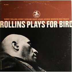 Sonny Rollins Rollins Plays For Bird Vinyl LP USED
