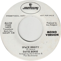 David Bowie Space Oddity Vinyl 7" USED