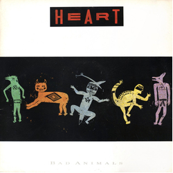 Heart Bad Animals Vinyl LP USED