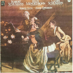 Sergiu Luca / Anne Epperson Robert Schumann, Sonata In A Minor, Clara Schumann, Three Romances; Mendelssohn, Sonata In F Major Vinyl LP USED
