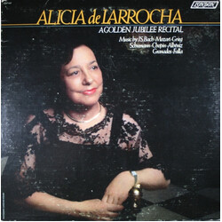 Alicia De Larrocha A Golden Jubilee Recital Vinyl LP USED
