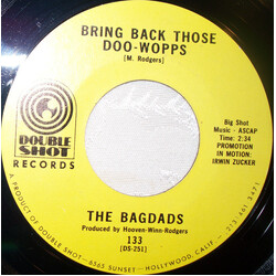 The Bagdads Bring Back Those Doo-Wopps Vinyl 7" USED