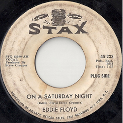 Eddie Floyd On A Saturday Night / Under My Nose Vinyl 7" USED
