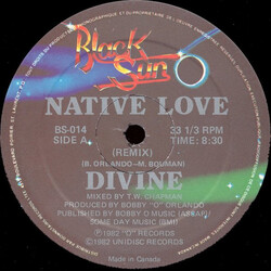 Divine Native Love (Remix) Vinyl 12" USED