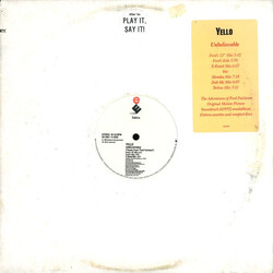 Yello Unbelievable (Theme From "Ford Fairlane") Vinyl 12" USED