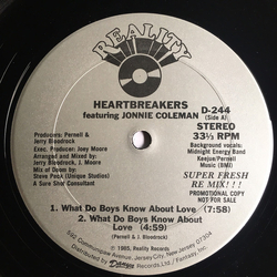 Heartbreakers What Do Boys Know About Love Vinyl 12" USED