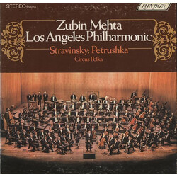 Zubin Mehta / Los Angeles Philharmonic Orchestra / Igor Stravinsky Petrushka - Circus Polka Vinyl LP USED
