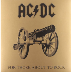 AC/DC For Those About To Rock (We Salute You) Vinyl LP USED