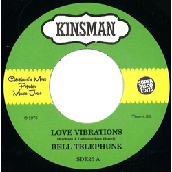 Bell Telephunk Love Vibrations Vinyl 7" USED