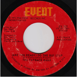 The Fatback Band (Are You Ready) Do The Bus Stop / Gotta Learn How To Dance Vinyl 7" USED
