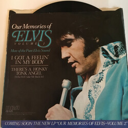 Elvis Presley I Got A Feelin' In My Body / There's A Honky Tonk Angel (Who Will Take Me Back In) Vinyl 7" USED