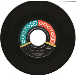 The Medallions The Letter / Buick 59 Vinyl 7" USED