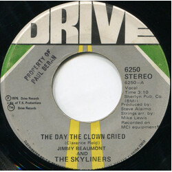 Jimmy Beaumont / The Skyliners The Day The Clown Cried Vinyl 7" USED