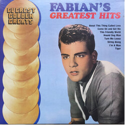 Fabian (6) Fabian's Greatest Hits Vinyl LP USED