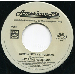 Jay & The Americans / Smiley Lewis Come A Little Bit Closer / I Hear You Knockin' Vinyl 7" USED