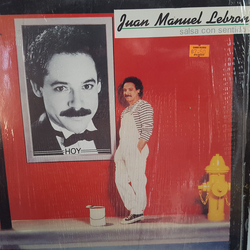 Juan Manuel Lebron Salsa Con Sentido Vinyl LP USED