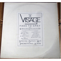Visage Fade To Grey (The Singles Collection) (Special Dance Mix Promotional Album) Vinyl LP USED