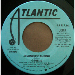 Genesis Misunderstanding Vinyl 7" USED