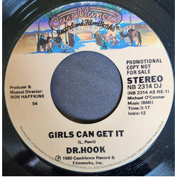 Dr. Hook Girls Can Get It Vinyl 7" USED