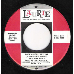 The Five Discs Rock & Roll Revival / Gypsy Woman Vinyl 7" USED