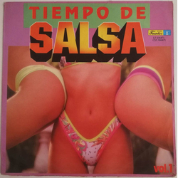 Various Tiempo De Salsa Vinyl LP USED