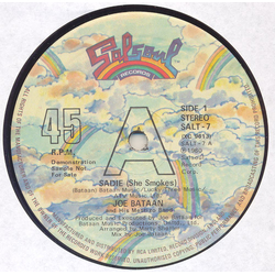 Joe Bataan Sadie (She Smokes) Vinyl 12" USED