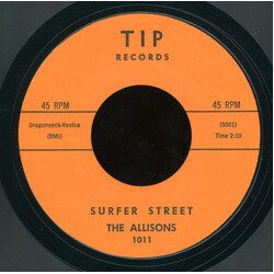 The Allisons (2) Surfer Street / Money Vinyl 7" USED