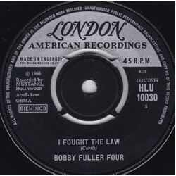 The Bobby Fuller Four I Fought The Law Vinyl 7" USED
