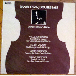 Daniel Gwin / Darlene Stewart Daniel Gwin, Double Bass Vinyl LP USED