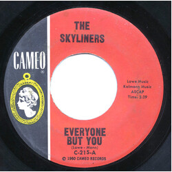 The Skyliners Everyone But You / Three Coins In The Fountain Vinyl 7" USED