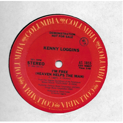 Kenny Loggins I'm Free (Heaven Helps The Man) Vinyl 12" USED
