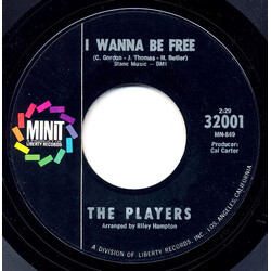 The Players (10) I Wanna Be Free / He'll Be Back Vinyl 7" USED
