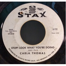 Carla Thomas Stop! Look What You're Doing Vinyl 7" USED