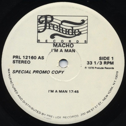 Macho I'm A Man Vinyl LP USED