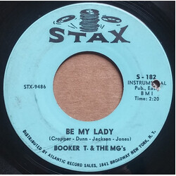 Booker T & The MG's Be My Lady / Red Beans And Rice Vinyl 7" USED