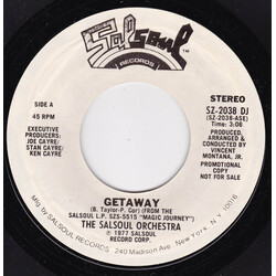 The Salsoul Orchestra Getaway Vinyl 7" USED