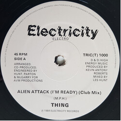Thing Alien Attack (I'm Ready) Vinyl 12" USED
