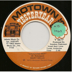 Mary Wells Laughing Boy / Your Old Standby Vinyl 7" USED