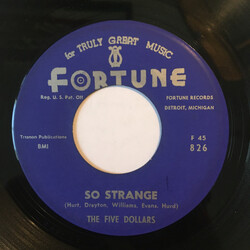 The Five Dollars So Strange Vinyl 7" USED