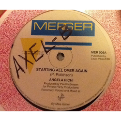 Angela Richi Starting All Over Again Vinyl 12" USED