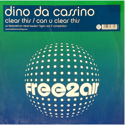 Dino Da Cassino Clear This / Can You Clear This Vinyl 12" USED