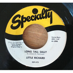 Little Richard Long Tall Sally / Slippin' And Slidin' Vinyl 7" USED