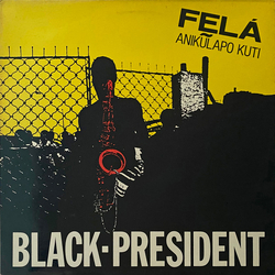 Fela Kuti Black-President Vinyl LP USED