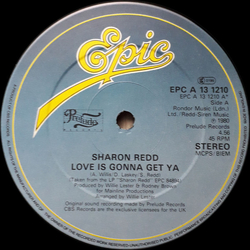 Sharon Redd Love Is Gonna Get Ya Vinyl 12" USED