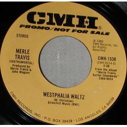 Merle Travis Westphalia Waltz Vinyl 7" USED