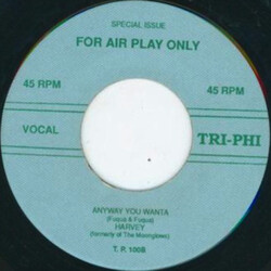 The Challengers III / Harvey Fuqua Honey, Honey, Honey / Anyway You Wanta Vinyl 7" USED